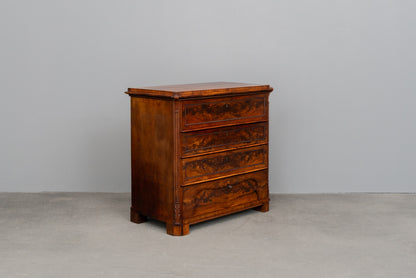 Biedermeier Kommode in Mahagoni - Mitte des 19.Jahrhunderts
