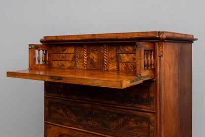 Biedermeier Kommode in Mahagoni - Mitte des 19.Jahrhunderts