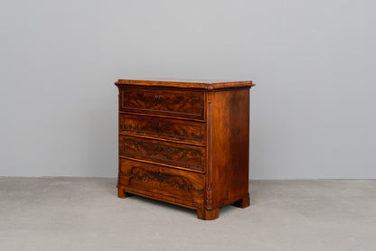 Biedermeier Kommode in Mahagoni - Mitte des 19.Jahrhunderts
