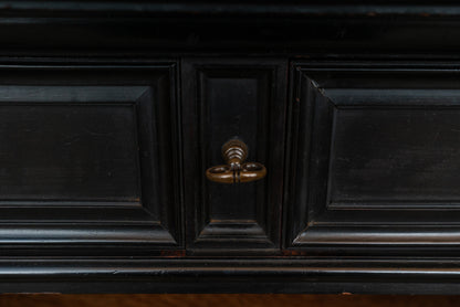 Gründerzeit Buffetschrank in Schwarz - zweite Hälfte des 19.Jahrhunderts