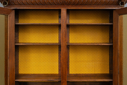 Gründerzeit Bücherschrank in Eiche - zweite Hälfte des 19.Jahrhunderts