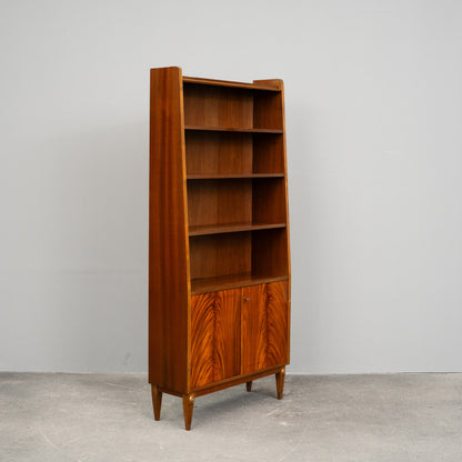 Mid-Century Bücherregal in Mahagoni - Mitte des 20.Jahrhunderts