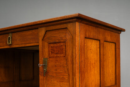Jugendstil Schreibtisch in Eiche - Anfang des 20.Jahrhunderts