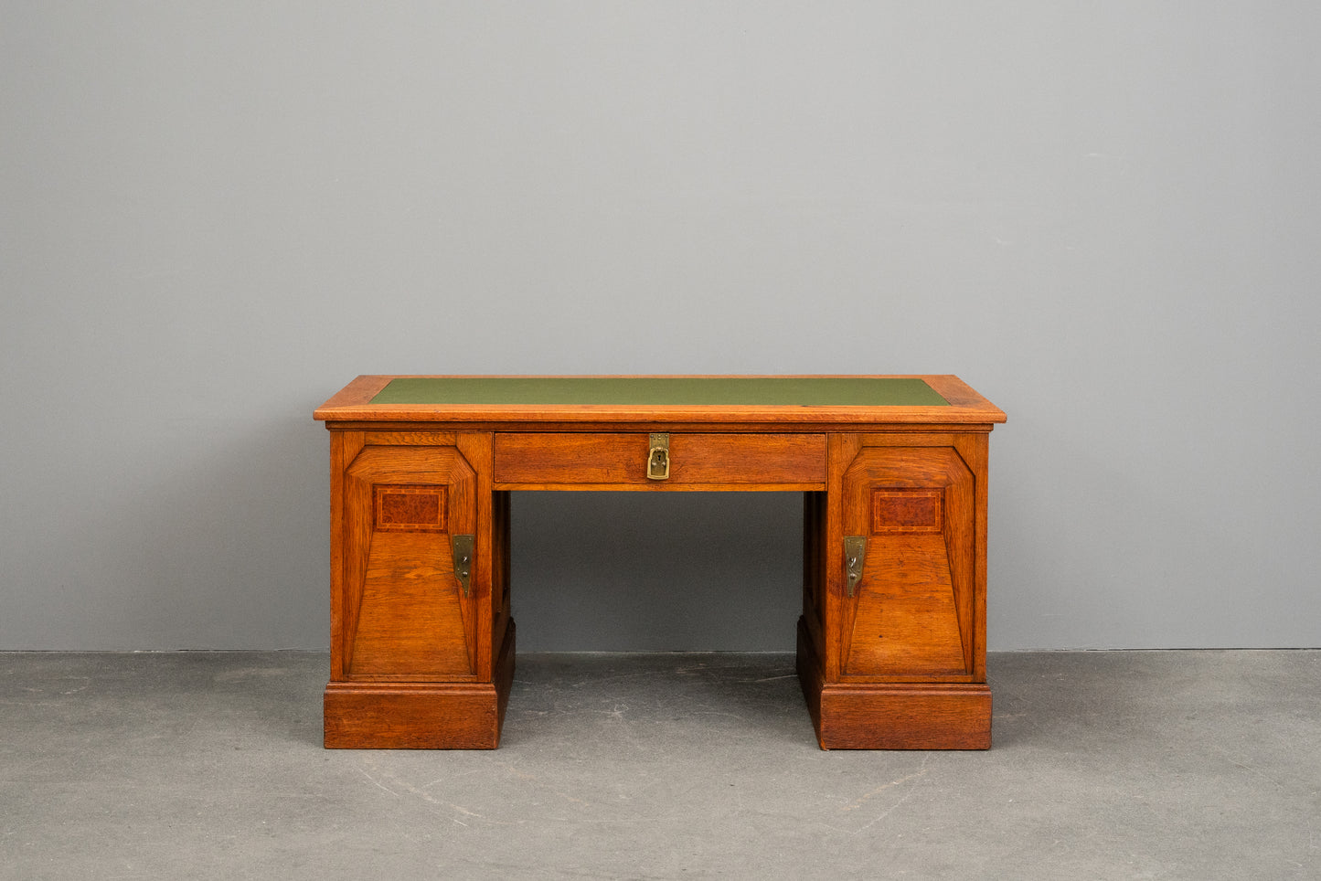 Jugendstil Schreibtisch in Eiche - Anfang des 20.Jahrhunderts