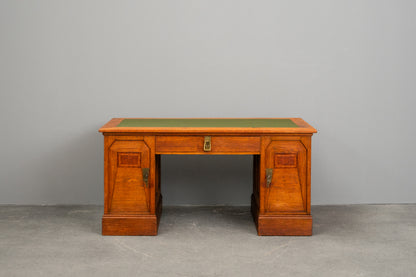 Jugendstil Schreibtisch in Eiche - Anfang des 20.Jahrhunderts