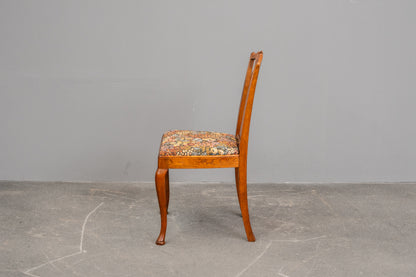 Jugendstil 4er Set Stühle in Eiche - Anfang des 20.Jahrhunderts