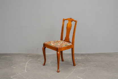 Jugendstil 4er Set Stühle in Eiche - Anfang des 20.Jahrhunderts