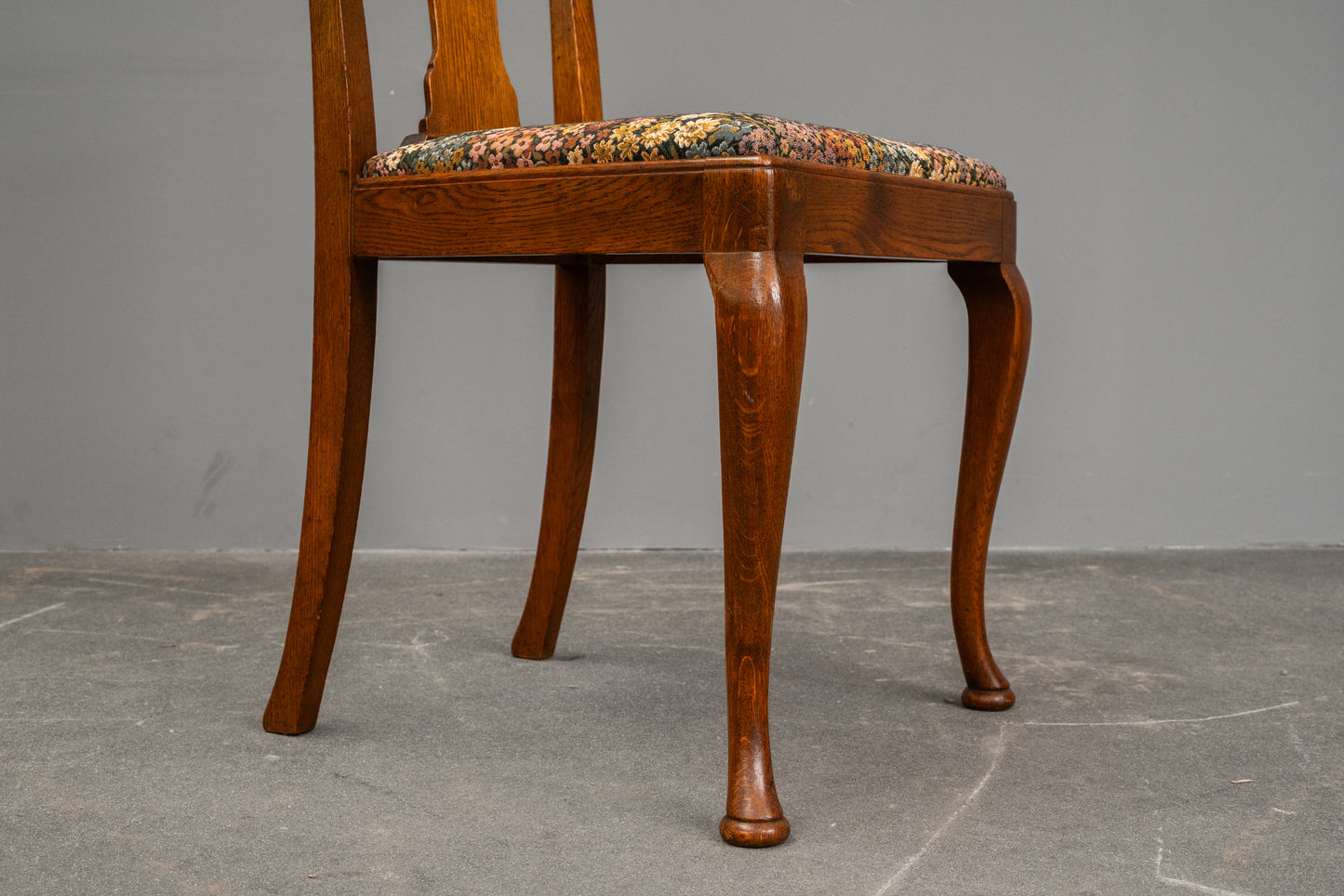 Jugendstil 4er Set Stühle in Eiche - Anfang des 20.Jahrhunderts