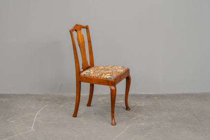 Jugendstil 4er Set Stühle in Eiche - Anfang des 20.Jahrhunderts