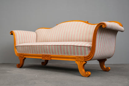 Biedermeier Stil Sofa in Birke - 1.Hälfte des 20.Jahrhunderts