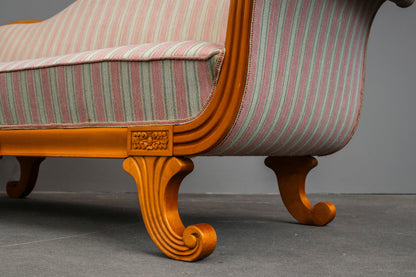 Biedermeier Stil Sofa in Birke - 1.Hälfte des 20.Jahrhunderts