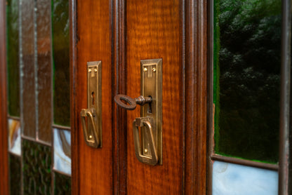 Gründerzeit / Jugendstil Bücherschrank in Eiche - um 1900