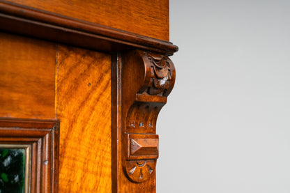 Gründerzeit / Jugendstil Bücherschrank in Eiche - um 1900