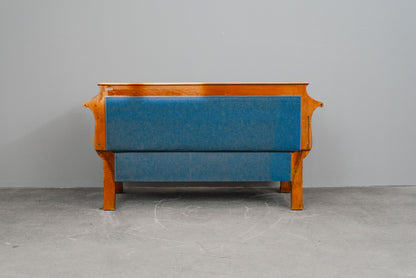 Biedermeier Sofa in Nussbaum - 1.Hälfte des 19.Jahrhunderts