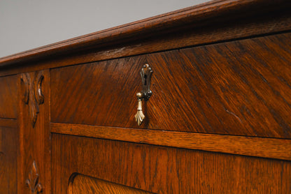 Jugendstil Anrichte / Sideboard in Eiche - Anfang des 20.Jahrhunderts
