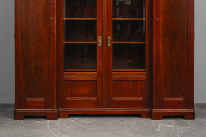 Jugendstil Bücherschrank in Mahagoni - Anfang des 20.Jahrhunderts