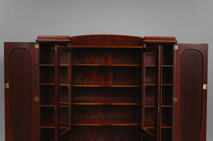 Jugendstil Bücherschrank in Mahagoni - Anfang des 20.Jahrhunderts