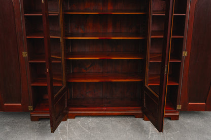 Jugendstil Bücherschrank in Mahagoni - Anfang des 20.Jahrhunderts