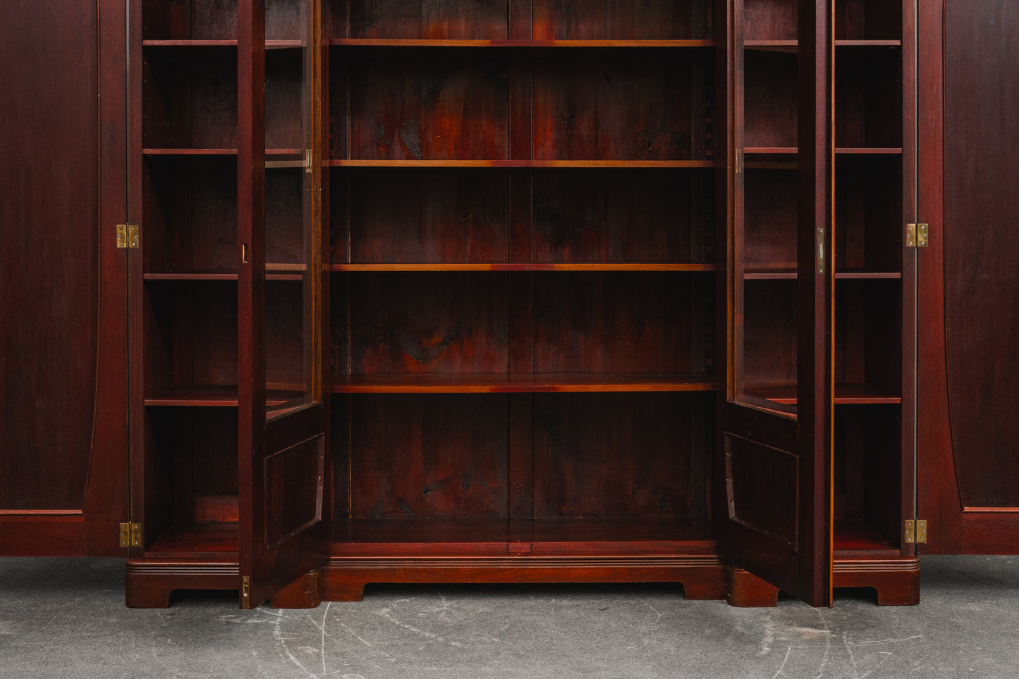 Jugendstil Bücherschrank in Mahagoni - Anfang des 20.Jahrhunderts
