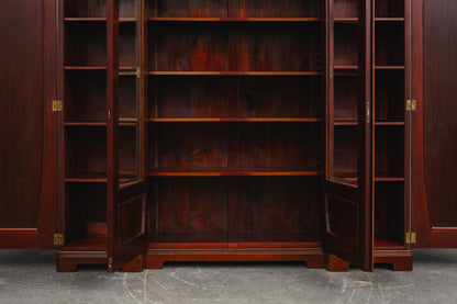 Jugendstil Bücherschrank in Mahagoni - Anfang des 20.Jahrhunderts