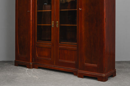 Jugendstil Bücherschrank in Mahagoni - Anfang des 20.Jahrhunderts