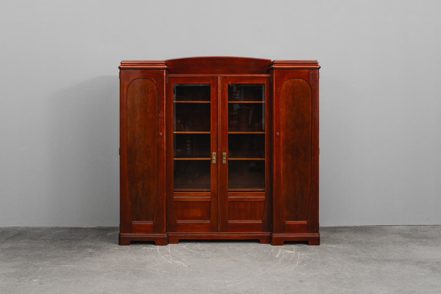 Jugendstil Bücherschrank in Mahagoni - Anfang des 20.Jahrhunderts