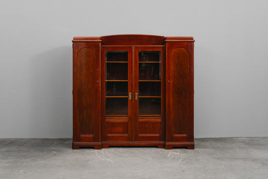 Jugendstil Bücherschrank in Mahagoni - Anfang des 20.Jahrhunderts