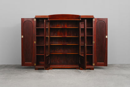 Jugendstil Bücherschrank in Mahagoni - Anfang des 20.Jahrhunderts