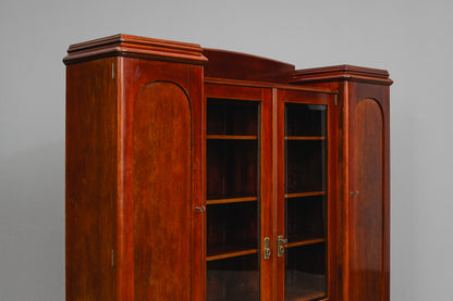 Jugendstil Bücherschrank in Mahagoni - Anfang des 20.Jahrhunderts