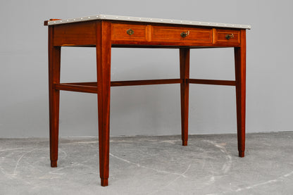 Jugendstil Schreibtisch in Mahagoni - Anfang des 20.Jahrhunderts