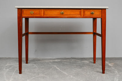 Jugendstil Schreibtisch in Mahagoni - Anfang des 20.Jahrhunderts