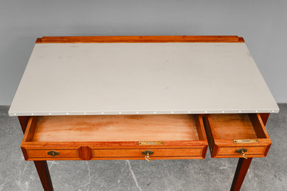 Jugendstil Schreibtisch in Mahagoni - Anfang des 20.Jahrhunderts