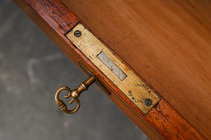Jugendstil Schreibtisch in Mahagoni - Anfang des 20.Jahrhunderts