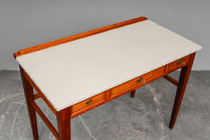 Jugendstil Schreibtisch in Mahagoni - Anfang des 20.Jahrhunderts