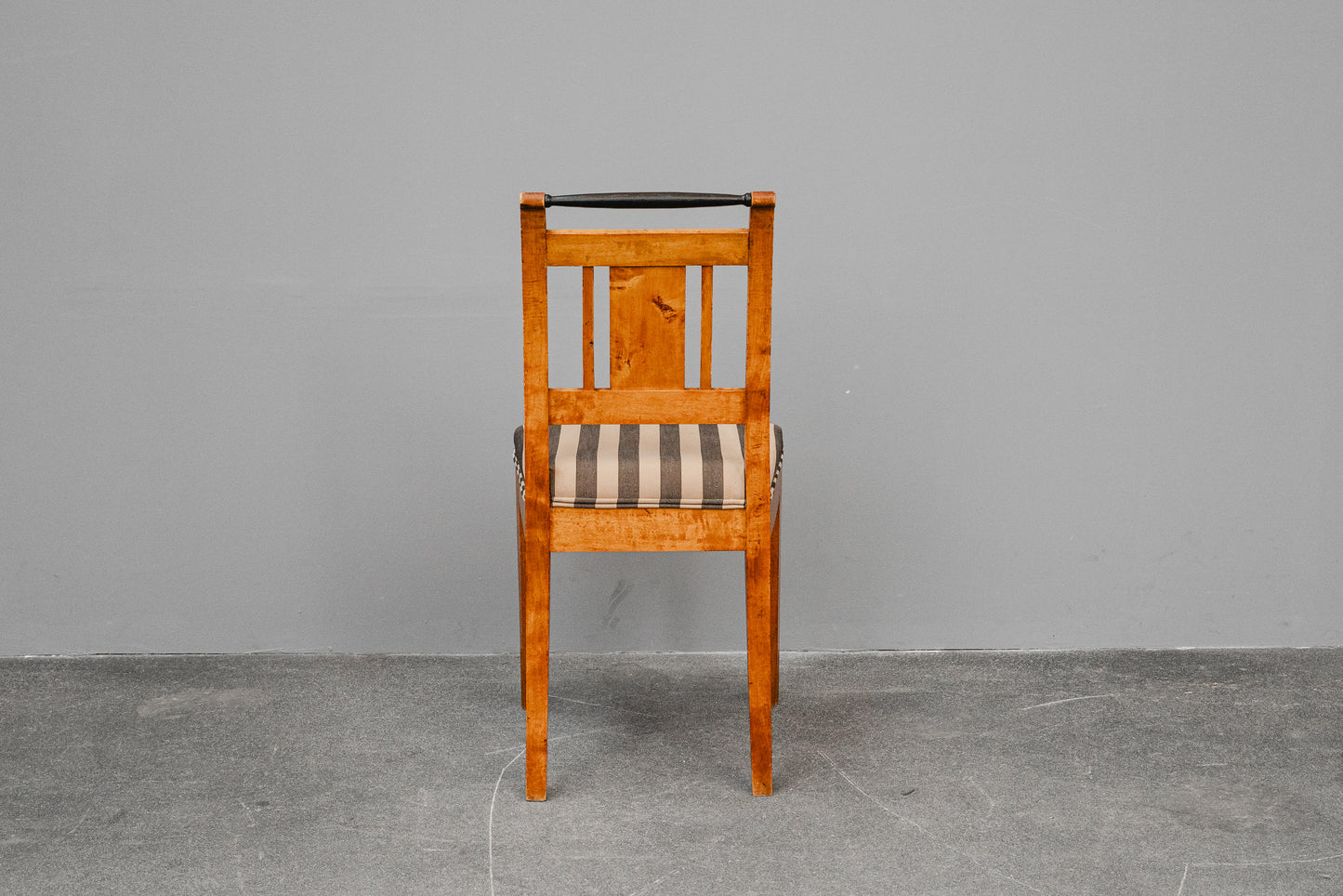 Biedermeier 6er Set Stühle in Birke - 19.Jahrhundert