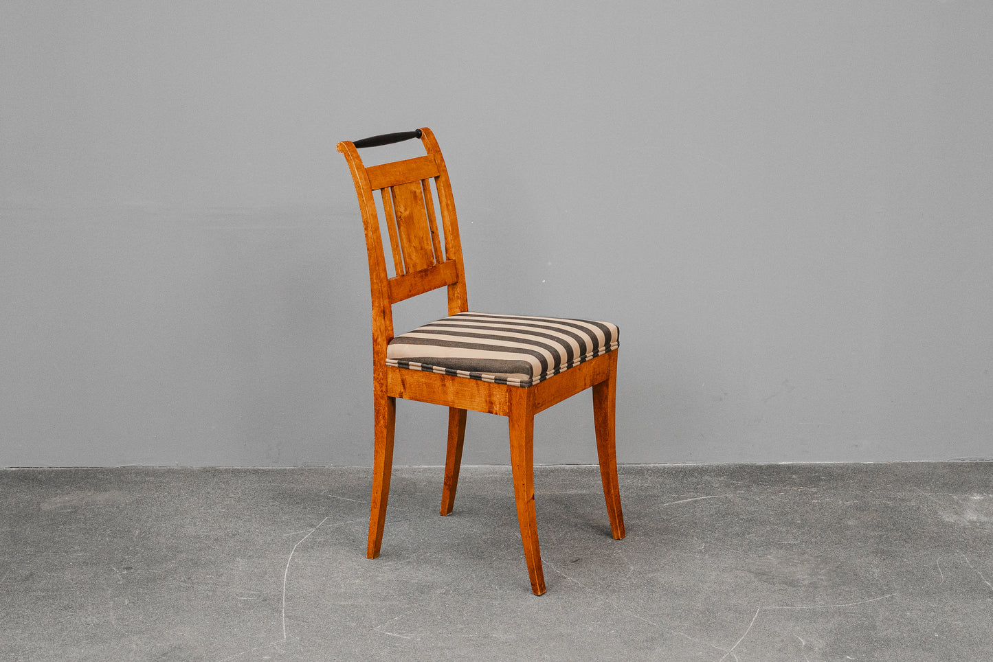 Biedermeier 6er Set Stühle in Birke - 19.Jahrhundert