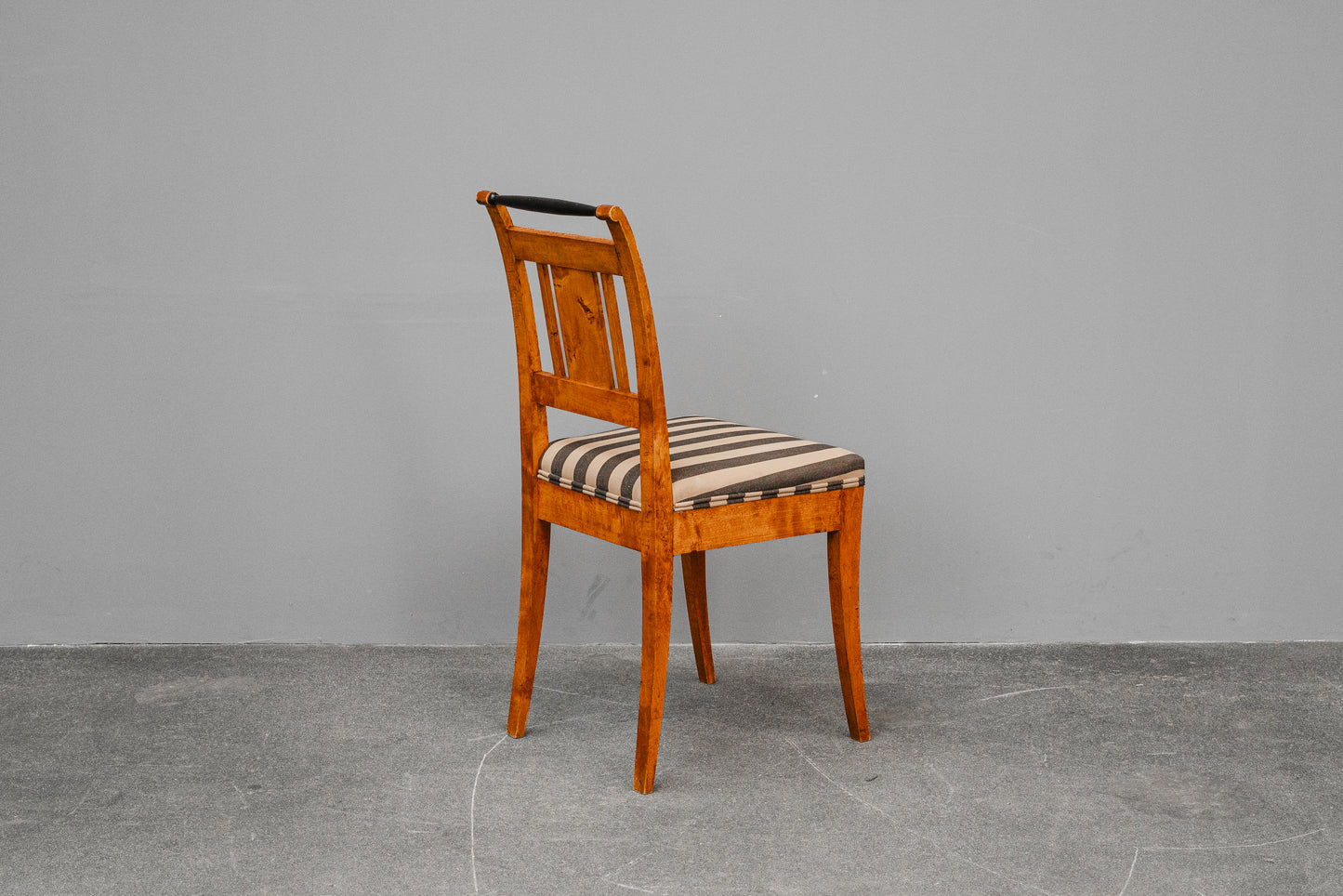 Biedermeier 6er Set Stühle in Birke - 19.Jahrhundert