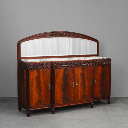Art Nouveau Sideboard in Mahagoni - Anfang des 20.Jahrhunderts