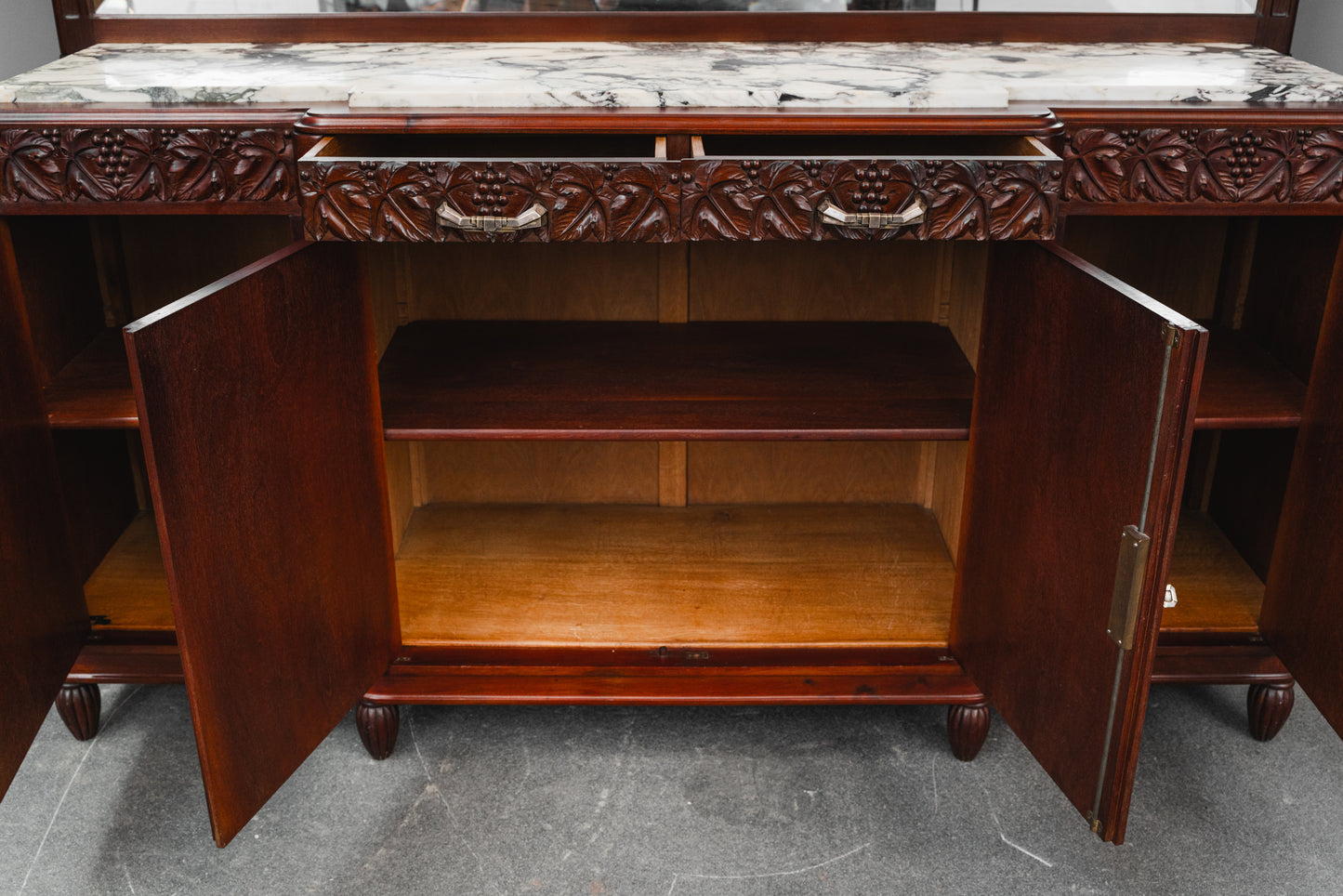 Art Nouveau Sideboard in Mahagoni - Anfang des 20.Jahrhunderts