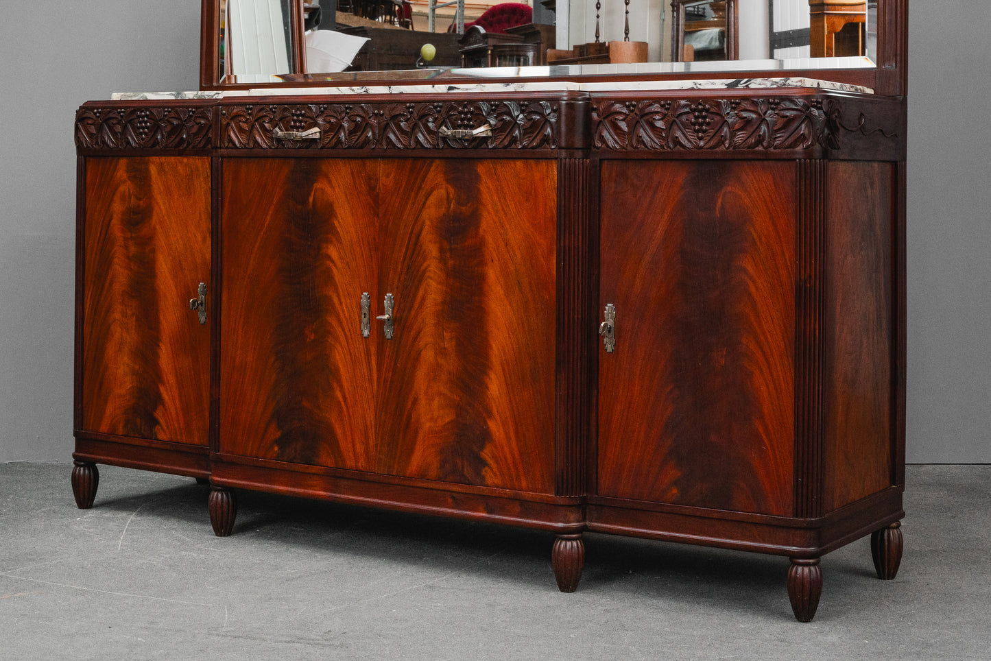 Art Nouveau Sideboard in Mahagoni - Anfang des 20.Jahrhunderts