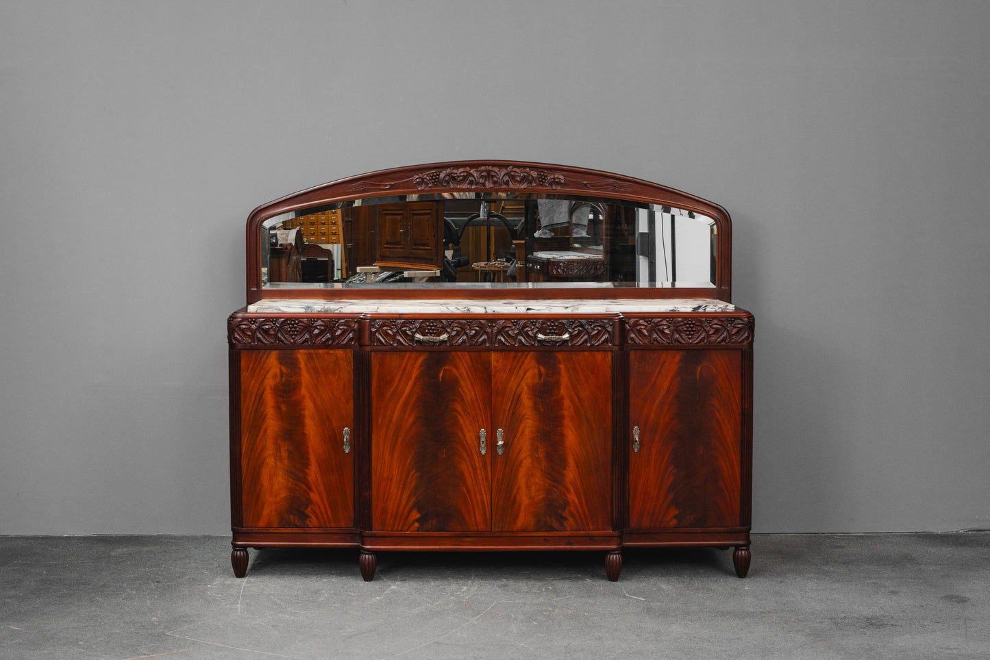 Art Nouveau Sideboard in Mahagoni - Anfang des 20.Jahrhunderts