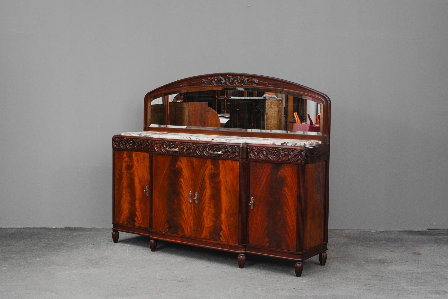 Art Nouveau Sideboard in Mahagoni - Anfang des 20.Jahrhunderts