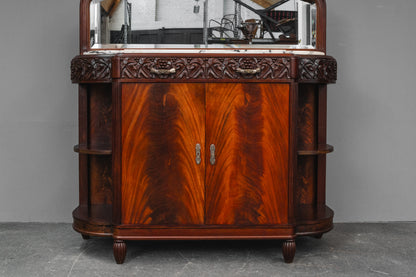 Art Nouveau Buffet in Mahagoni - Anfang des 20.Jahrhunderts