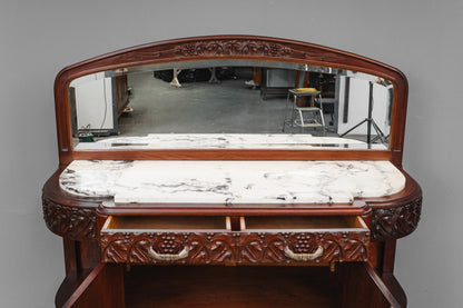 Art Nouveau Buffet in Mahagoni - Anfang des 20.Jahrhunderts