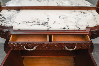 Art Nouveau Buffet in Mahagoni - Anfang des 20.Jahrhunderts