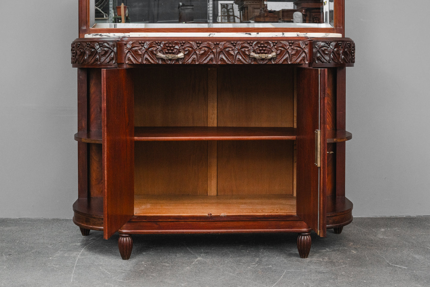 Art Nouveau Buffet in Mahagoni - Anfang des 20.Jahrhunderts