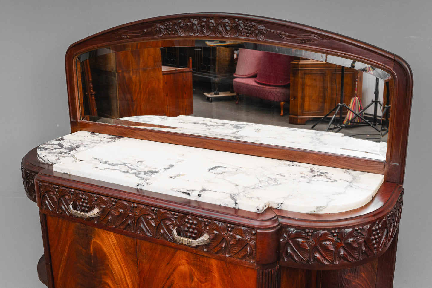 Art Nouveau Buffet in Mahagoni - Anfang des 20.Jahrhunderts
