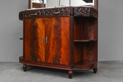 Art Nouveau Buffet in Mahagoni - Anfang des 20.Jahrhunderts