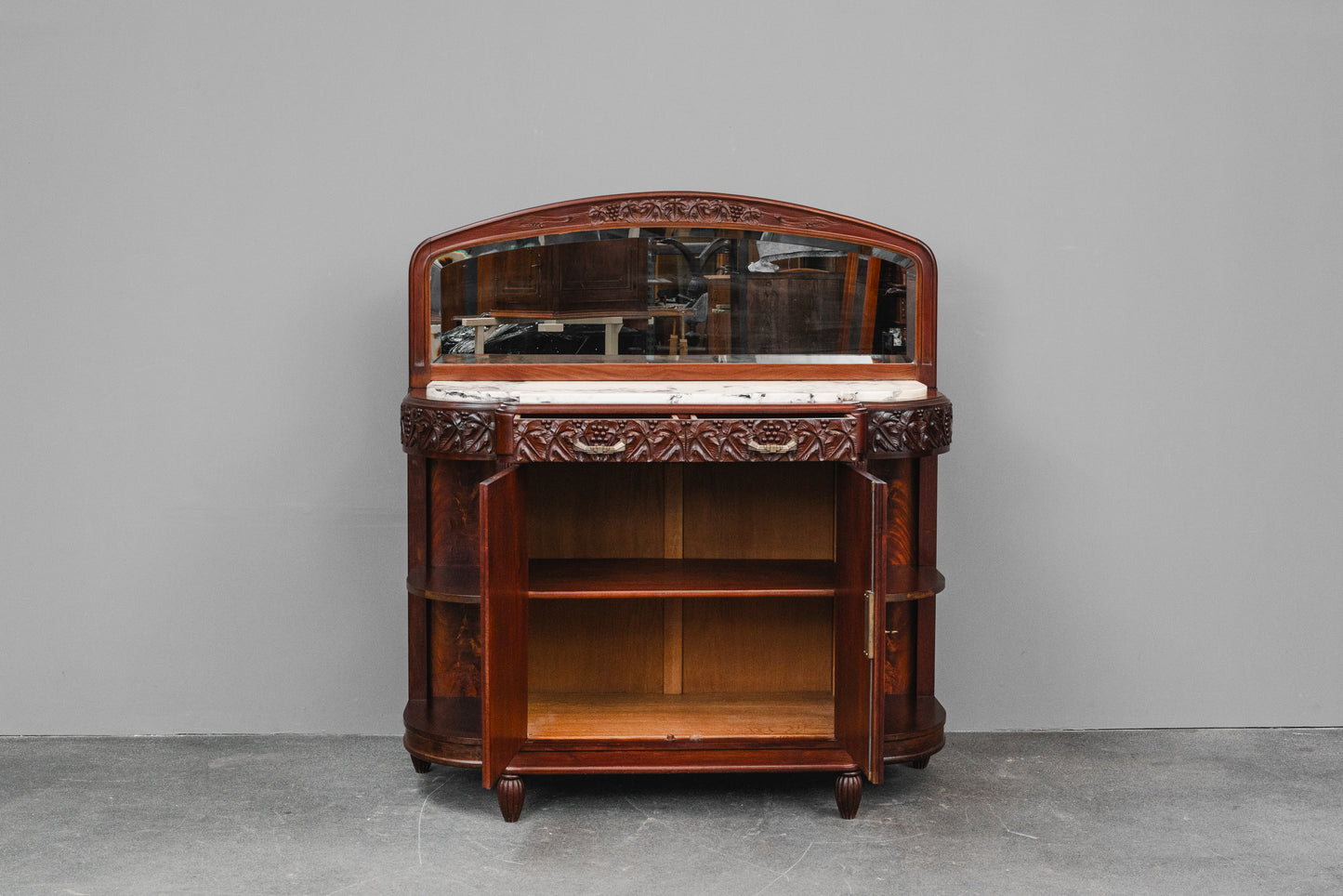 Art Nouveau Buffet in Mahagoni - Anfang des 20.Jahrhunderts