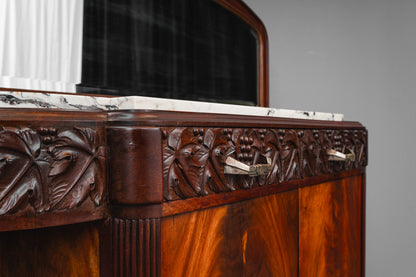 Art Nouveau Buffet in Mahagoni - Anfang des 20.Jahrhunderts